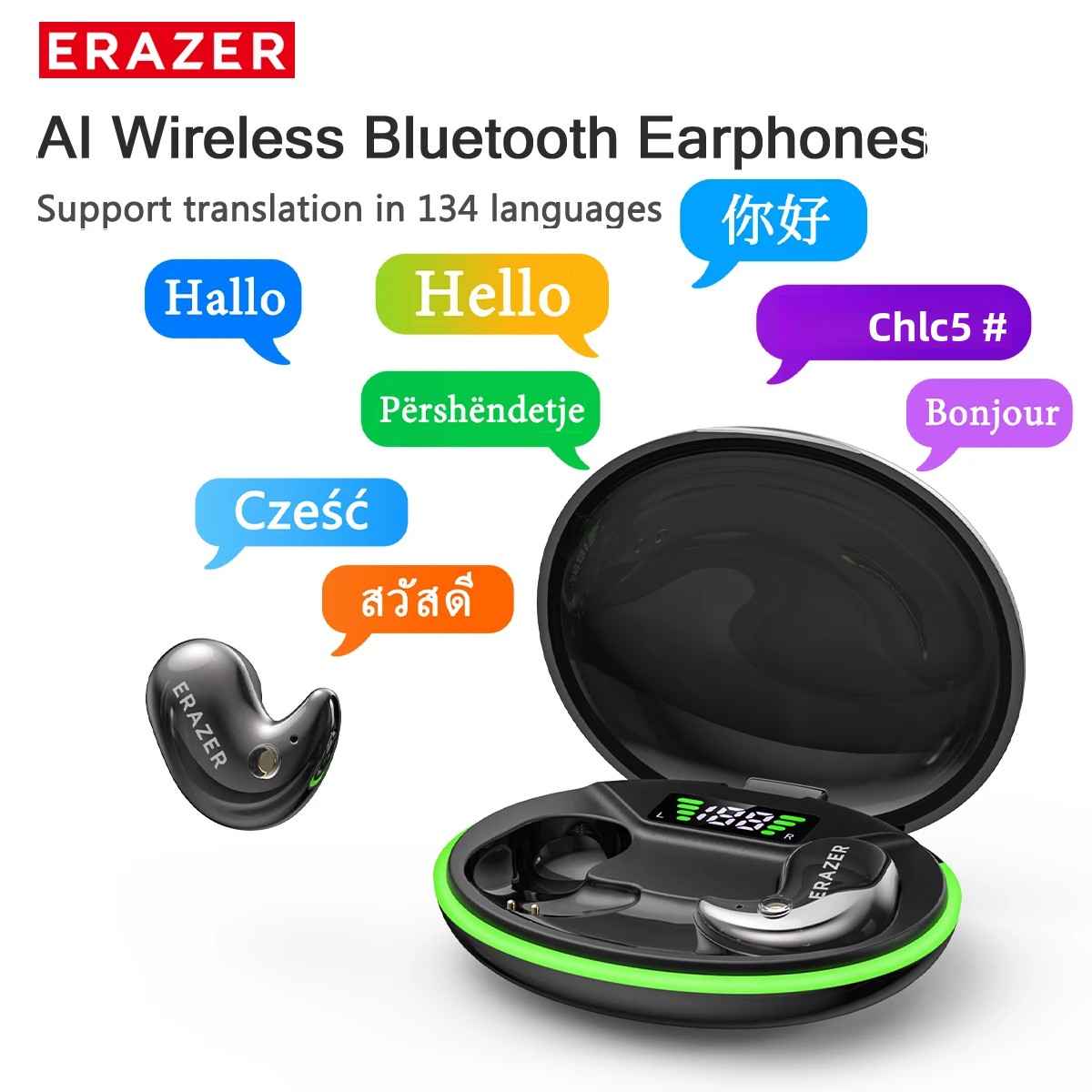 EARZER XF58 인이어 블루투스 헤드폰 마이크 내 - Earbuds Charging Case 리뷰 및 가격